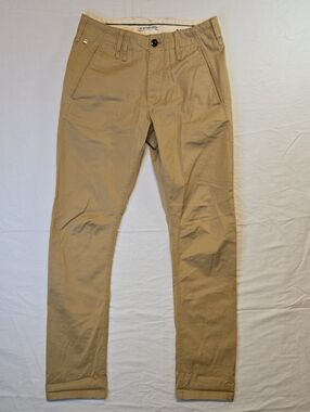 G-Star Raw Beige Tan Vetar Slim Tapered Chino Pants